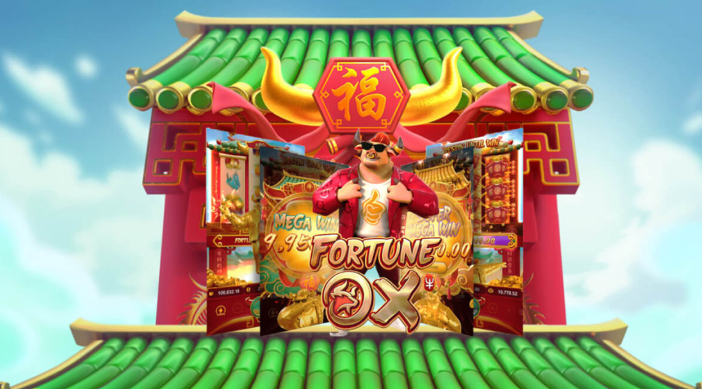 Домашній екран гри Fortune Ox Betano. 